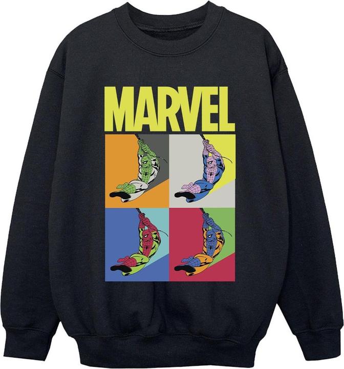 SpiderMan Pop Art Sweatshirt Jungen (116)