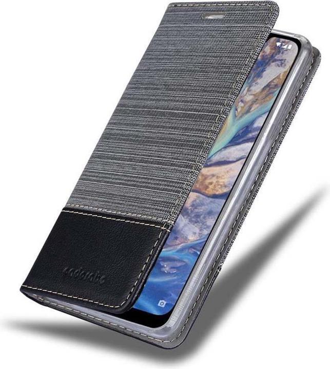 Immagine prodotto Cadorabo Copertina del libro Jeans Optics (Nokia 7.1 Plus)