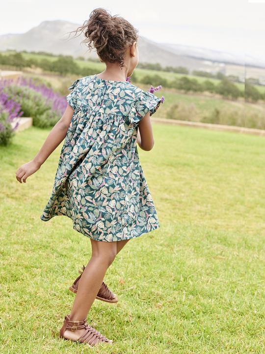 Image du produit Vertbaudet Robe d'été fille à manches courtes (146)