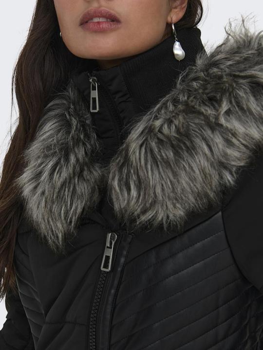 Immagine prodotto Only Cappotto con cappuccio in pelliccia (XS)