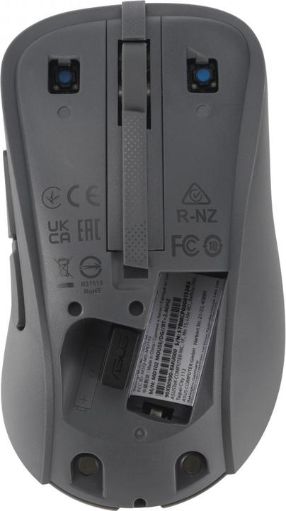 Produktbild ASUS Wireless Mouse | MD102 | Mouse | 2.4 GHz, Bluetooth | Dark Gray (Kabellos)