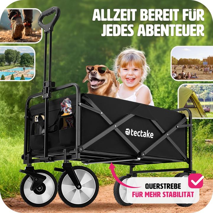 Image du produit tectake Chariot pliable LEON avec freins
