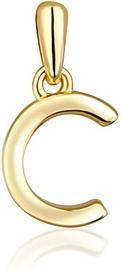 Image du produit JVD Pendentif Minimaliste Lettre "C" plaquée or SVLP0948XH2GO0C