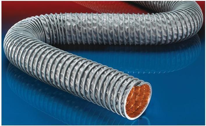 Produktbild Norres Absaug- und Gebläseschlauch CP Kapton® 476 225 mm 237,00 mm 3 m