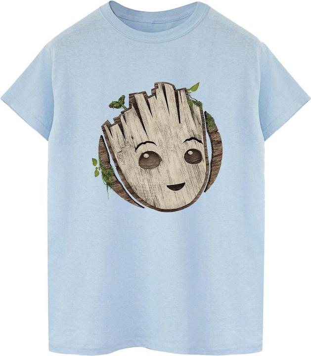 I Am Groot Wooden Head TShirt (XXL)