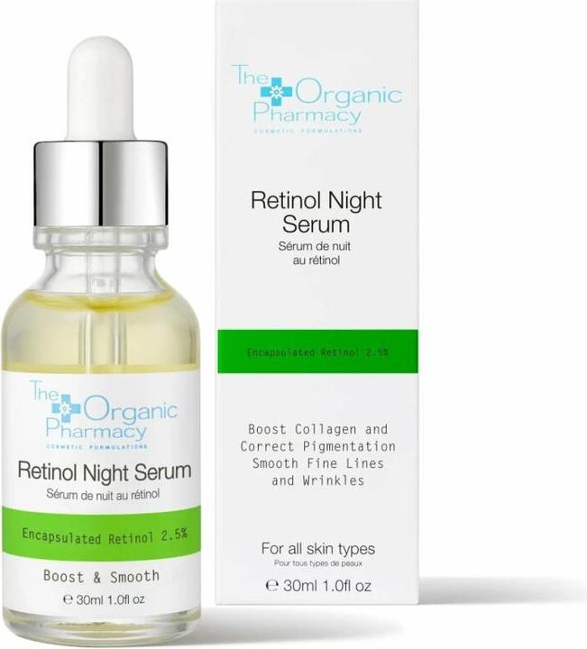 Actual product image The Organic Pharmacy Retinol Night Serum (30 ml)