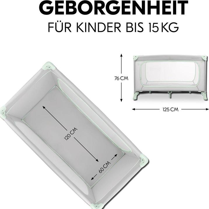 Image du produit Hauck Reisebetten Reisebett Set Dream N Play Plus inkl. Alvi