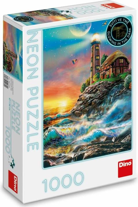 Actual product image Dino Lighthouse puzzle 1000 pieces (1000 pieces)