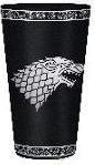 Produktbild ABYstyle GAME OF THRONES - Large Glass - 400ml - Stark - Foil x2