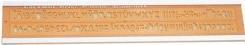 Actual product image Lettering stencil, font height: 5 mm
