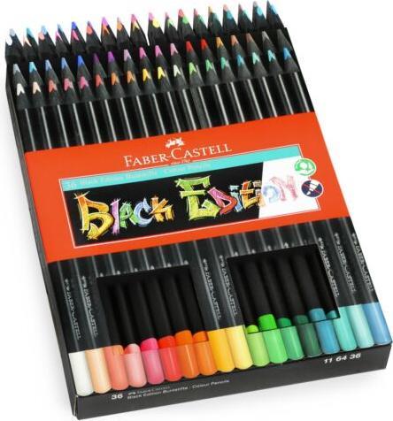 Actual product image Faber-Castell black edition (Multicoloured, 36 x)