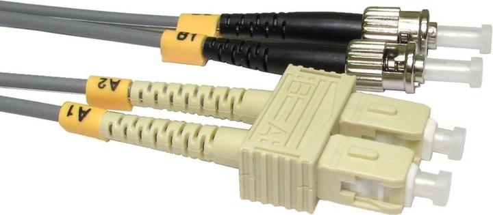 Image du produit Cables Direct CDL Câble optique OM1 de 1m ST - SC (1 m)