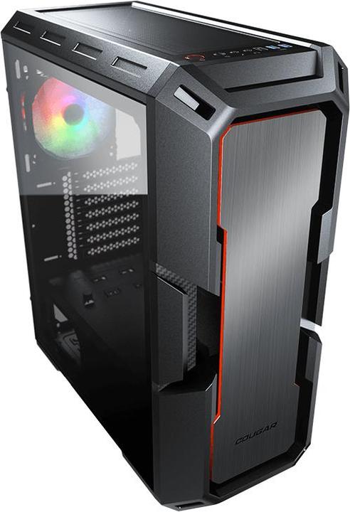 Actual product image Cougar MX440-A RGB - SIDE-PANEL - CABINET - (ATX, Micro-ITX, mATX)