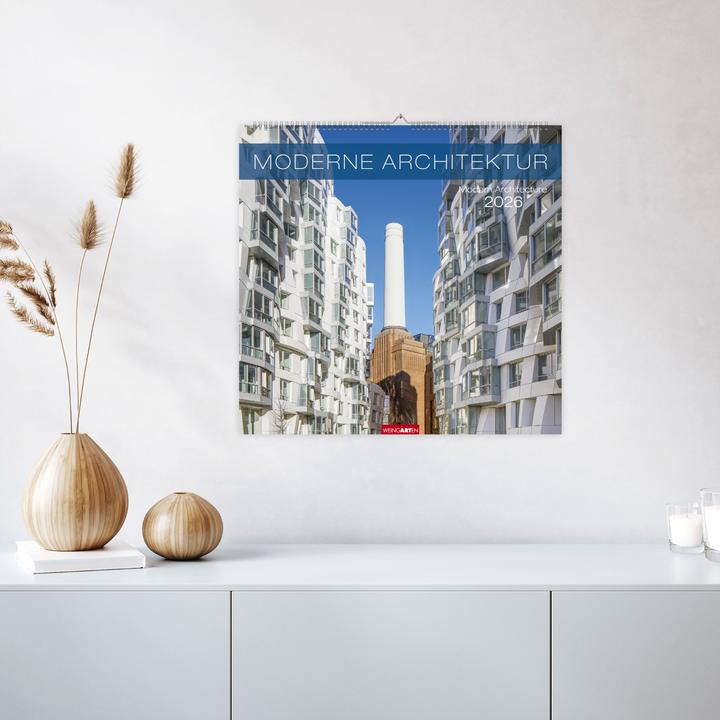 Produktbild Moderne Architektur Kalender 2026 (48 x 46 cm, Deutsch, Englisch)