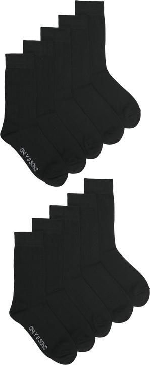 Only & Sons Onsfinch Basic Sock 10-Pack Noos (10er Pack, 39, 42)