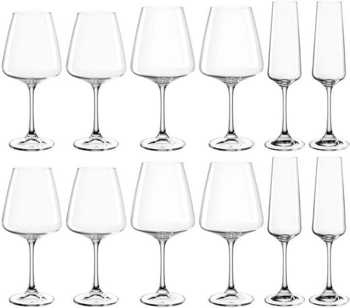 Leonardo Paladino (66 cl, 12 Gläser, Weingläser Set)