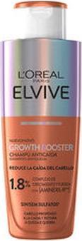 L'Oréal Paris L'Oreal Elvive Growth Booster Anti-Hair Loss Shampoo 200 Ml (200 ml, Flüssiges Shampoo)