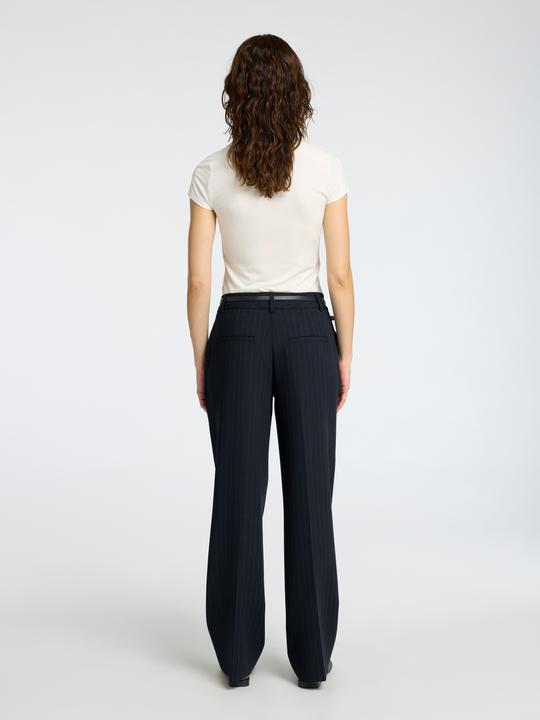 Produktbild Selected Femme Nadelstreifen Hose mit weitem Bein (42)