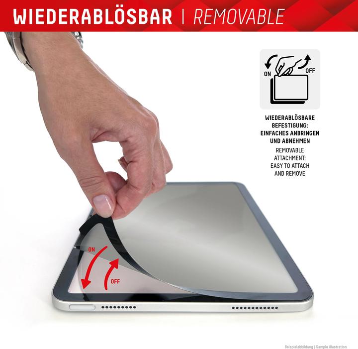 Actual product image Displex Tablet Privacy Safe, Tablet Blickschutzfolie (1 Piece, iPad 8, IPad 7th gen. 2019, IPad 9, iPad Air 2019 (3. Gen))