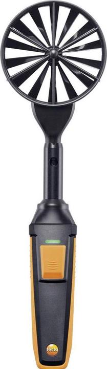 Strumento di misurazione climatica testo 440, 3 batterie AA, cavo USB Sonda a palette (Ø 100 mm) con Bluetooth, incluso sensore di temperatura (composto da una testa di sonda a palette da 100 mm)