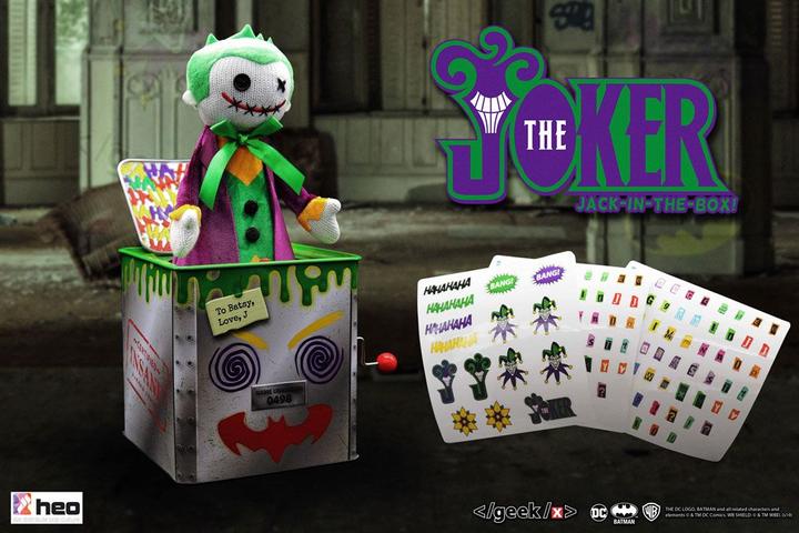 Produktbild Geek X DC Comics “Springteufel Joker” Spieluhr