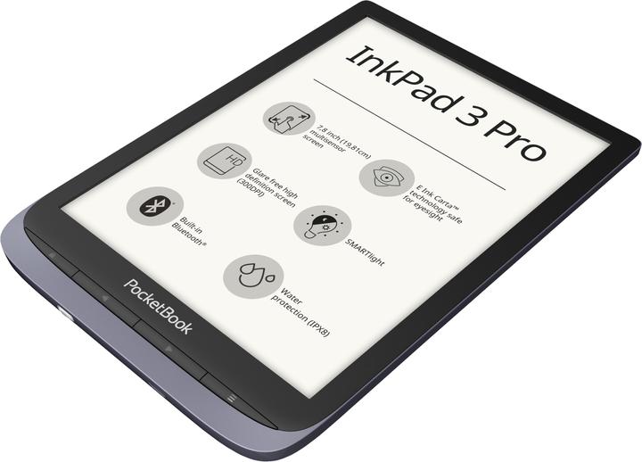 Actual product image PocketBook InkPad 3 Pro electronic reader, PB740-2-J-WW (7.80", 16 GB, Metallic grey)