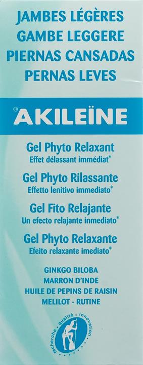 Produktbild Akileïne Leichte Beine kühlendes Entspannungsgel kühl (Fusscrème & Fussgel, 150 ml)