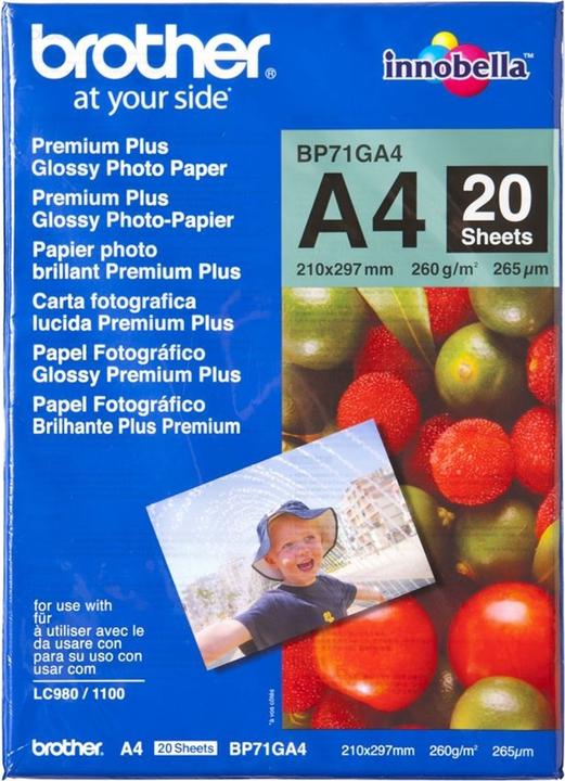 Brother Bp-71ga4 (260 g/m², A4, 20 x)