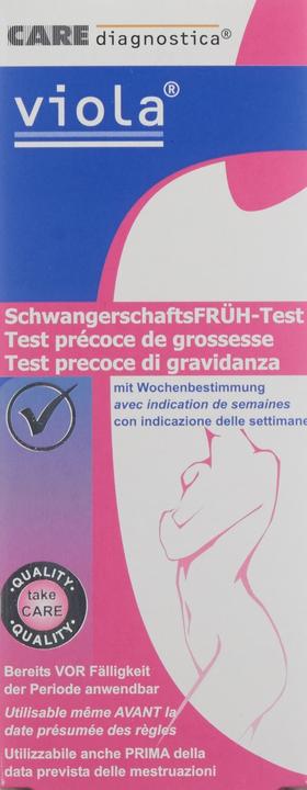 Actual product image Viola Early pregnancy test (1 x)
