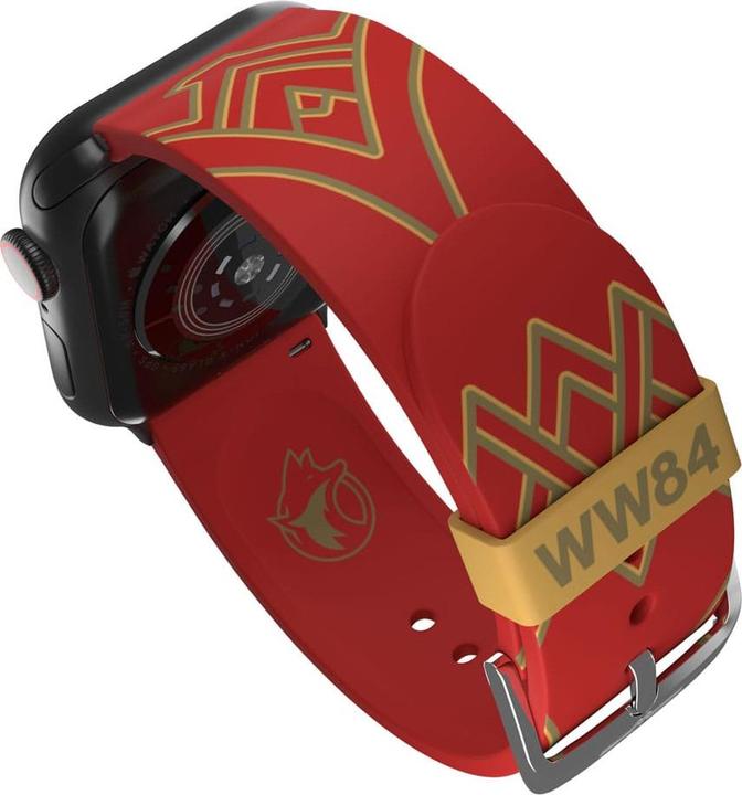 Actual product image Moby Fox DC Comics Smartwatch-Wristband Wonder Woman 1984: Crimson Armor (Silicone)