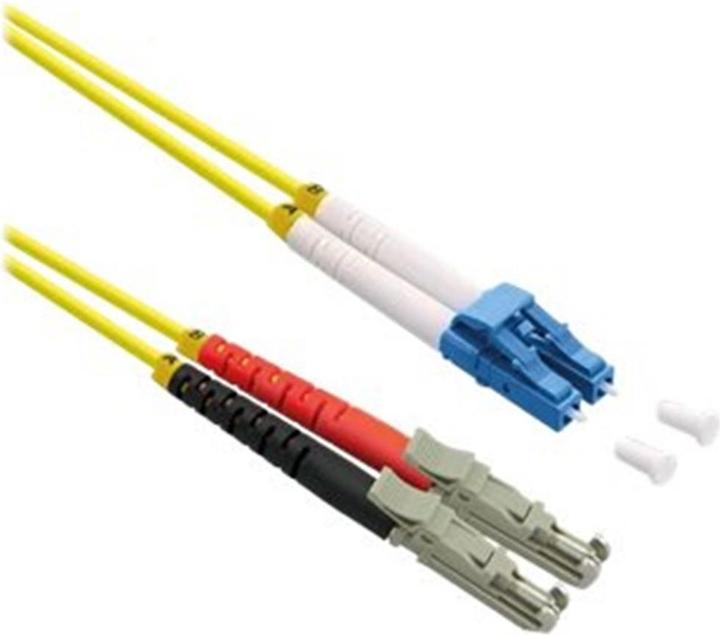 Actual product image Roline Patch cable LSH/APC single mode (M) to LC/UPC single mode (M) (LSOH, CAT6, 0.50 m)