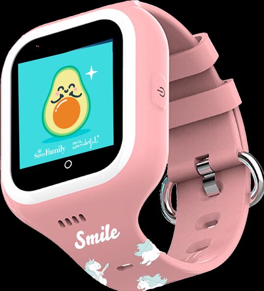 Produktbild Save Family Savefamily Iconic Plus Mr.Wonderfull Smartwatch 4g Pink Sf-Rirmw4g (4G)