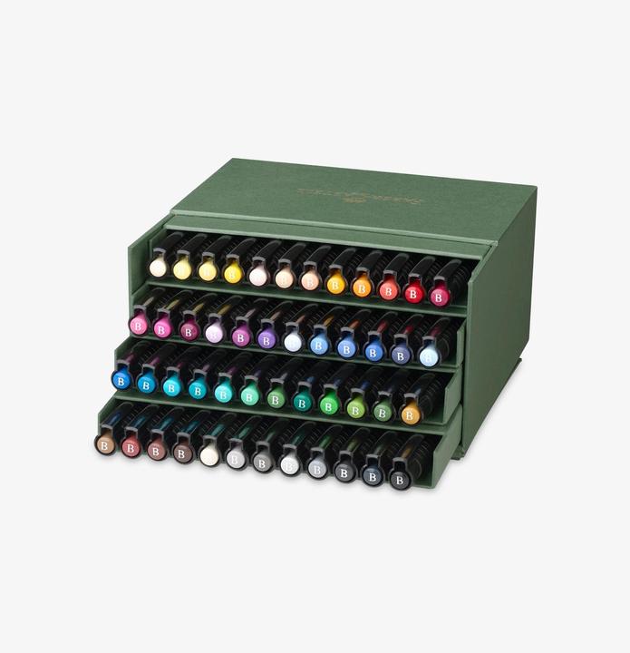 Image du produit Faber-Castell Feutre Pitt Artist Pen studio box 48x (Multicolore, 48 x)