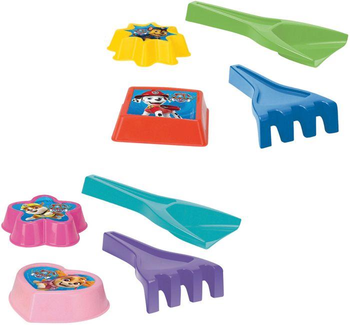 Actual product image Wader Paw Patrol shovel and rake set, assorted in 2 colours