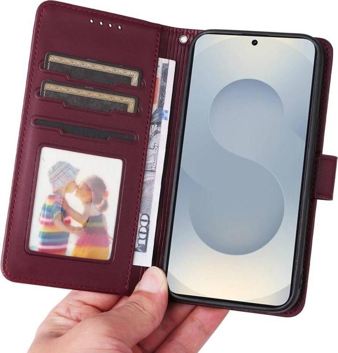 Immagine prodotto Cover-Discount Galaxy S25 Edge - Teilbare Brieftasche 2-in-1 Handyhülle (Samsung Galaxy S25 Edge)