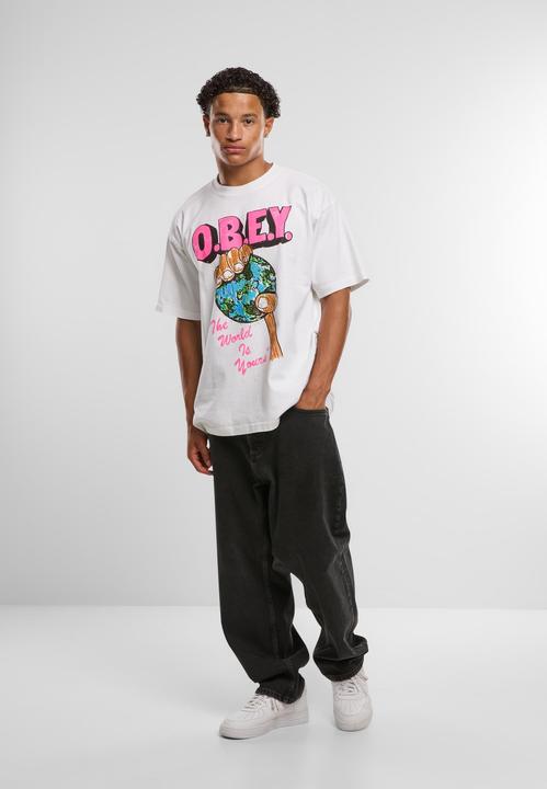 Actual product image Obey The World Is Yours T-Shirt - 121935 (XL)