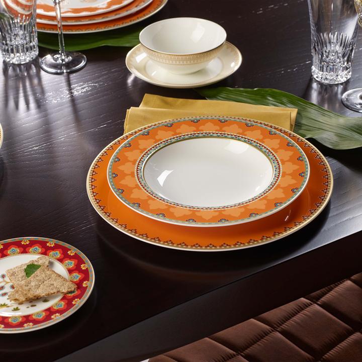 Actual product image Villeroy & Boch Multipack Samarkand Mandarin bread plate - 6 pieces (6 x, 16.40 cm)