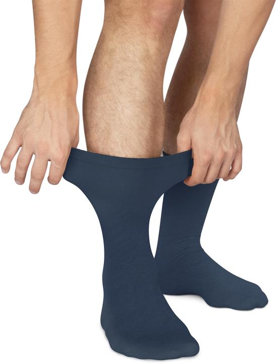 Actual product image Normani 3 pairs of health socks with comfort waistband (pack of 3, 35 - 38)