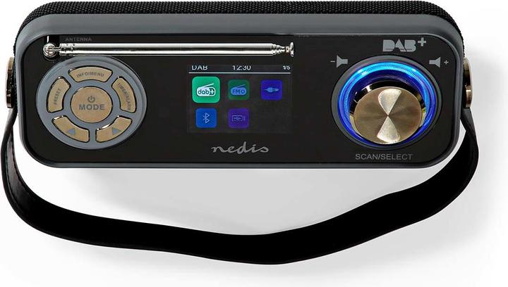 Actual product image Nedis DAB+ radio (DAB+, FM, Bluetooth)