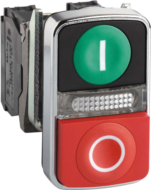 Produktbild Schneider Electric Doppeldrucktaster aus Metall