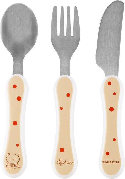Sigikid Rupert & Mister O'Lui cutlery set (MQ3)