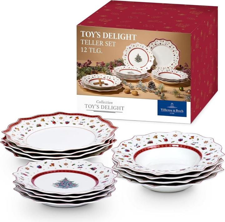 Image du produit Villeroy & Boch Set d'assiettes 12pcs Toy's Delight (12 pièce(s))