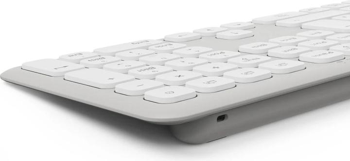 Image du produit Hama WK-550 Ensemble clavier et souris sans fil blanc (DE, Sans fil)