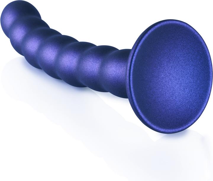 Actual product image Ouch! Beaded Silicone G-Spot Dildo - 6.5" / 16.5 cm