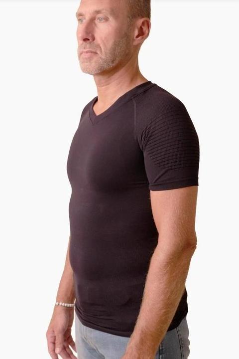 Immagine prodotto Anodyne Camicia Posture da uomo, nera taglia XS/S (XS)