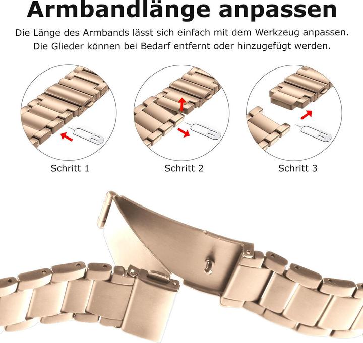 Produktbild Pedea Titan Uhrenarmband (20 mm, Titan)