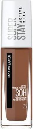 Actual product image Maybelline New York Superstay Active Wear 30 Hour Long-Lasting Liquid Foundation 30ml Shade 75 Mocha (75 Mocha)
