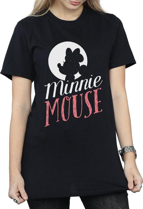 Immagine prodotto Disney Minnie Mouse Moon Silhouette Maglietta Ampia Donna (XL)