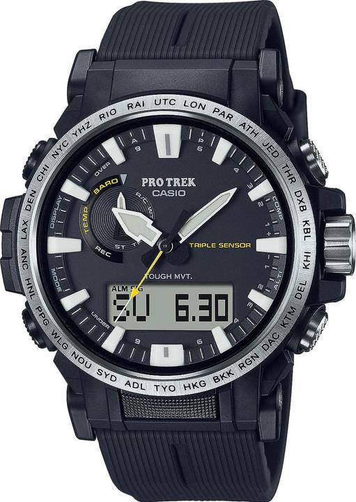 Casio Pro Trek (Digitaluhr, Analoguhr, Chronograph, 47 mm)