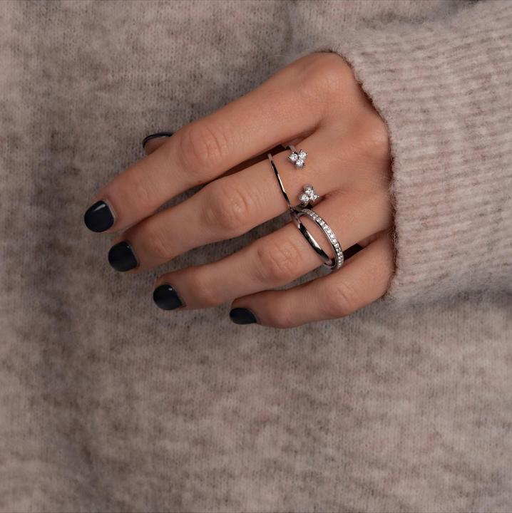 Immagine prodotto Glanzstücke München Donna Argento Zirconia argento - 11810 (58, 925 Argento)